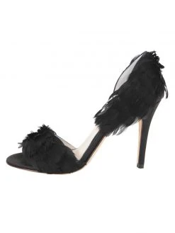 Something Bleu Bridal Hammond Feather Pump