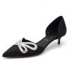Something Bleu Darla D'Orsay Kitten Heel