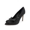 Something Bleu Fox Pointed Toe Pump Bridal