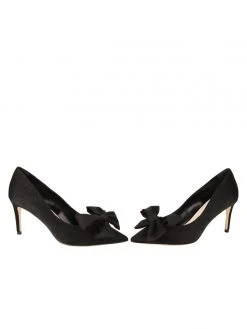 Something Bleu Pumps Elaina Bow Pump