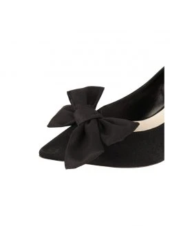 Something Bleu Pumps Elaina Bow Pump