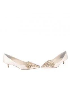 Something Bleu Brinsley Pointed Toe Kitten Heel Bridal 13 Something Bleu Brinsley Pointed Toe Kitten Heel Bridal