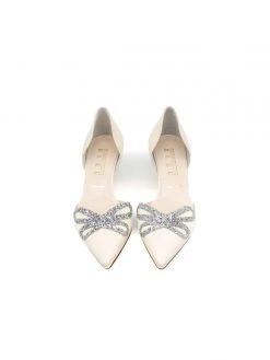 Something Bleu Darla D'Orsay Kitten Heel