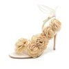 Something Bleu Bridal HENSLEY Floral Sandal
