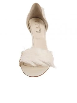 Something Bleu Bridal Hammond Feather Pump