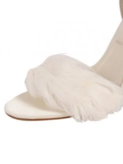Something Bleu Bridal Hammond Feather Pump