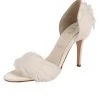 Something Bleu Bridal Hammond Feather Pump