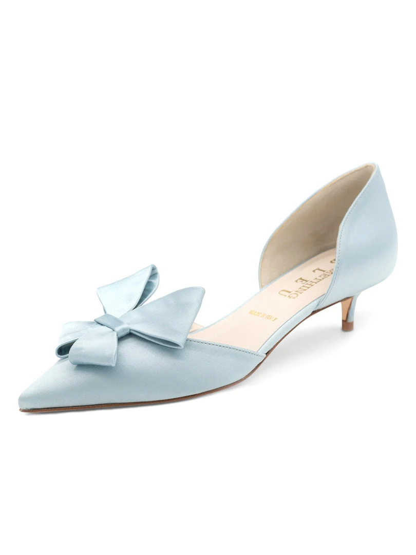 Something Bleu Cliff D'Orsay Kitten Heel 3 Something Bleu Cliff D'Orsay Kitten Heel