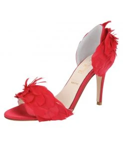 Something Bleu Hammond Feather Pump Bridal