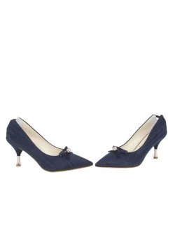 Something Bleu Elsie Pointed Toe Pump