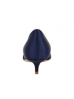 Something Bleu Bo Pointed Toe Kitten Heel