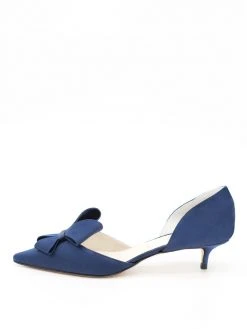 Something Bleu Evening Cliff D'Orsay Kitten Heel