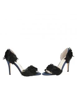 Something Bleu Hammond Feather Pump