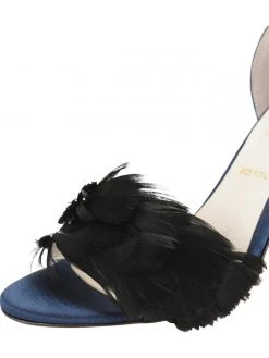 Something Bleu Hammond Feather Pump