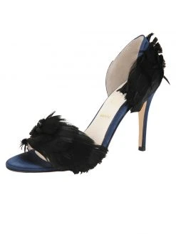 Something Bleu Hammond Feather Pump