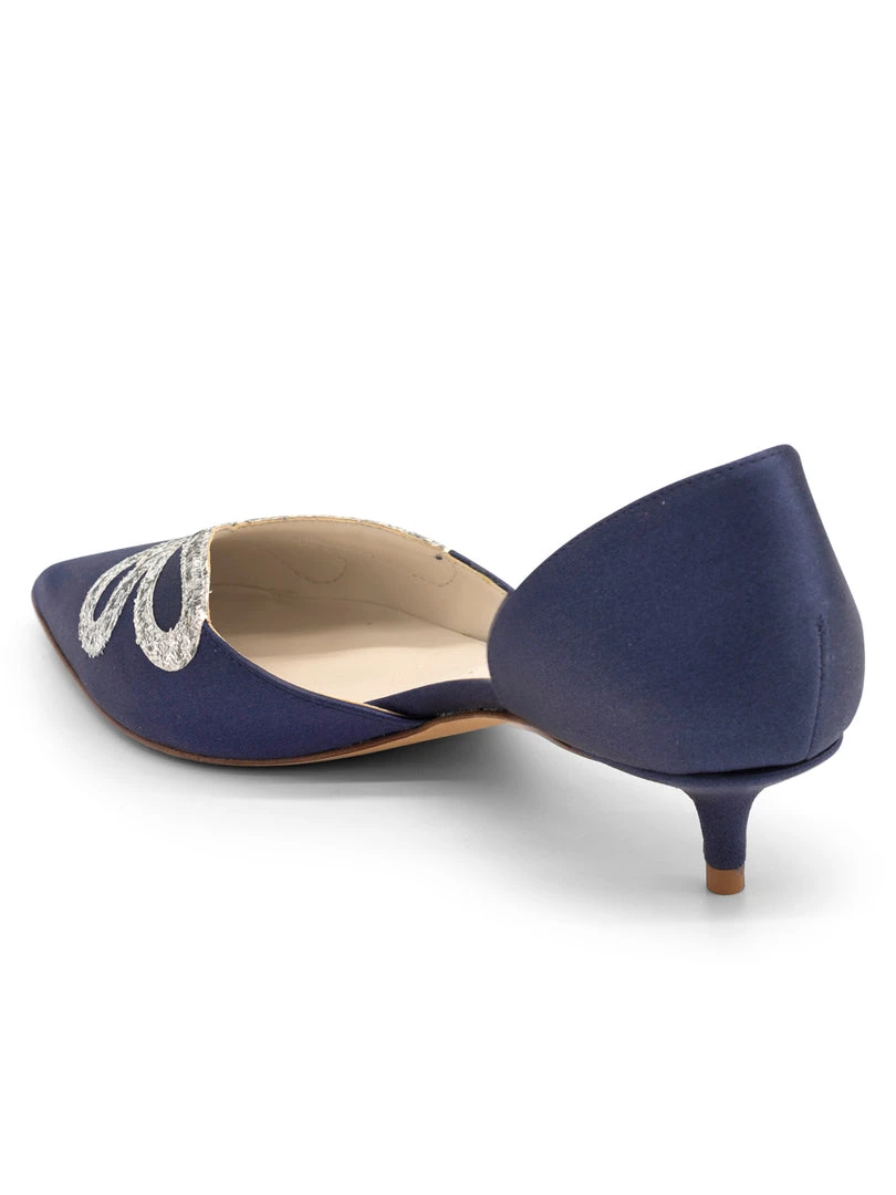 Something Bleu Darla D'Orsay Kitten Heel 4 Something Bleu Darla D'Orsay Kitten Heel