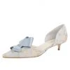 Something Bleu Cliff D'Orsay Kitten Heel