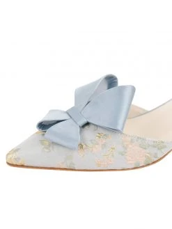 Something Bleu Cliff D'Orsay Kitten Heel