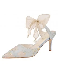 Something Bleu Bridal Elvie Pointed Toe Pump