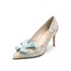 Something Bleu Caitlin Pointed Toe Pump Bridal