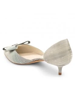 Something Bleu Cliff D'Orsay Kitten Heel Evening