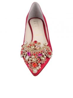 Something Bleu Brinsley Pointed Toe Kitten Heel