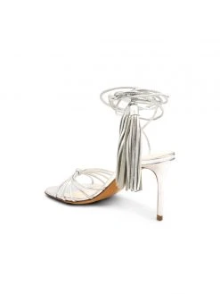 Something Bleu Haylie Ankle Wrap Sandal Pumps