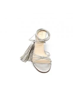 Something Bleu Haylie Ankle Wrap Sandal Pumps