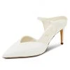 Something Bleu Bridal Shyla Satin Pump 2 Something Bleu Bridal Shyla Satin Pump